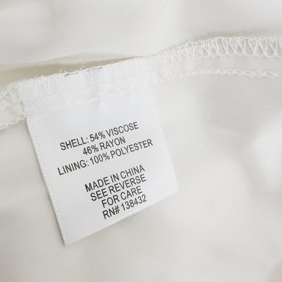 ModCloth Women's The Keyhole‎ Story A-Line Dress White Size 6 - Picture 10 of 13